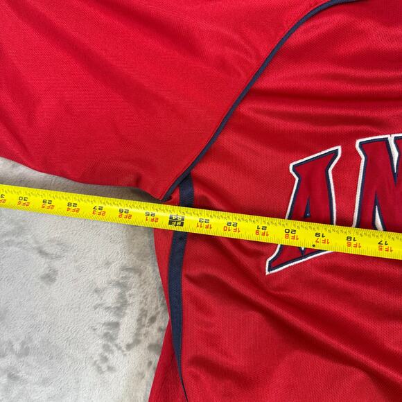 MLB Los Angeles Angels of Anaheim TF True Fan Jersey Men's Sz XXL - Picture 6 of 7